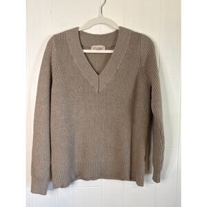 Philosophy V neck sweater medium